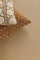 350673 Natural Weave Caramel Amber Wallpaper by Eijffinger