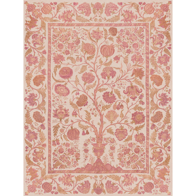 350684 Tree of Life Old Pink Amber Mural by Eijffinger