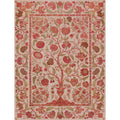 Tree of Life Red Amber Mural by Eijffinger