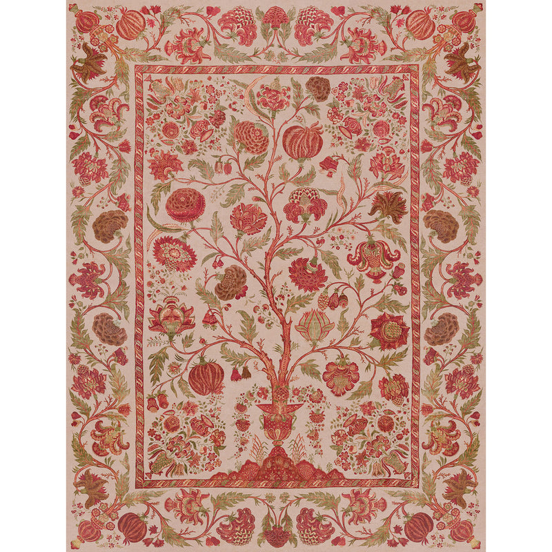 350685 Tree of Life Red Amber Mural by Eijffinger