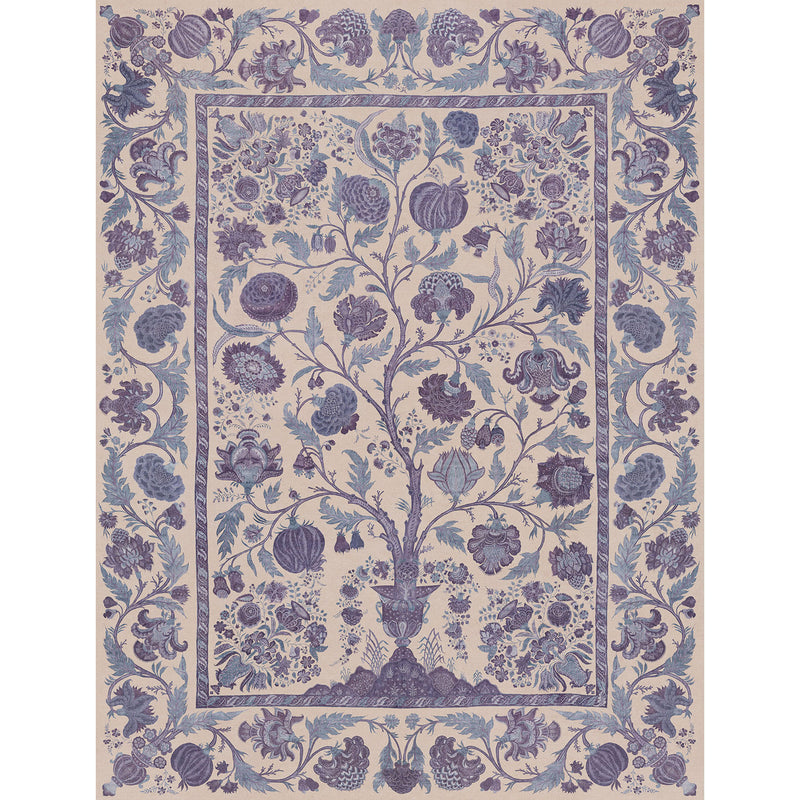 350686 Tree of Life Indigo Amber Mural by Eijffinger