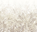 Linen Leaves Natural/Green Riviera Maison Mural by Eijffinger