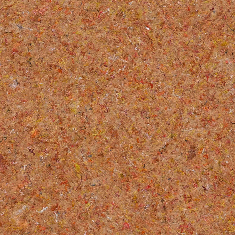 350811 Textured Plain Terracotta Felt Wallpaper by Eijffinger