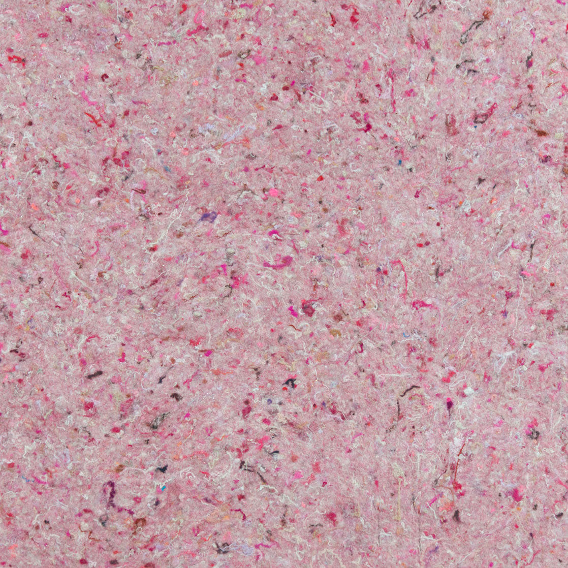 350813 Textured Plain Pink Felt Wallpaper by Eijffinger