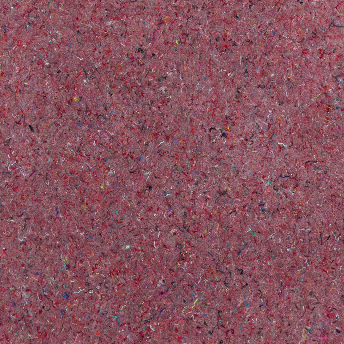 350815 Textured Plain Red Felt Wallpaper by Eijffinger