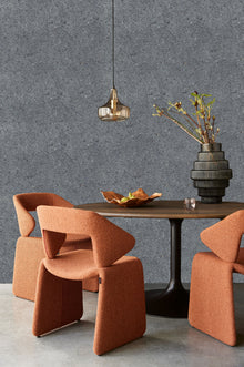 350819 Textured Plain Grey Felt Wallpaper by Eijffinger
