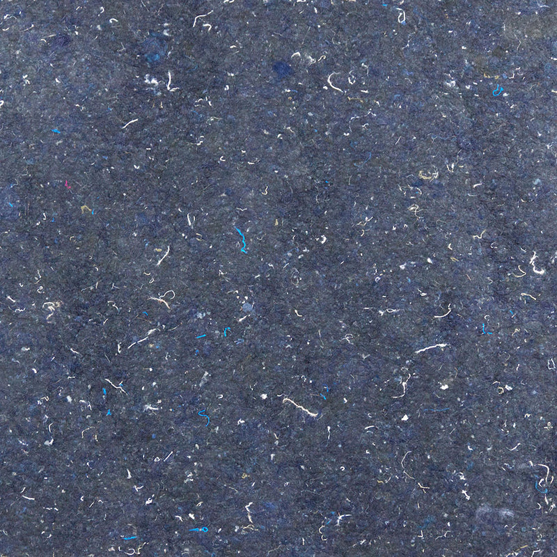 350824 Textured Plain Navy Felt Wallpaper by Eijffinger