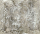 35095 Floral Beige and Silver Grey City Romance Mural by Galerie
