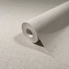35107 Uni Beige and Silver Grey City Romance Wallpaper by Galerie
