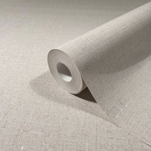 35107 Uni Beige and Silver Grey City Romance Wallpaper by Galerie