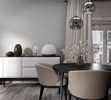 35110 Uni Silver Grey City Romance Wallpaper by Galerie
