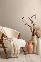 35112 Uni Beige and Gold City Romance Wallpaper by Galerie