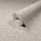 35113 Uni Beige and Silver Grey City Romance Wallpaper by Galerie