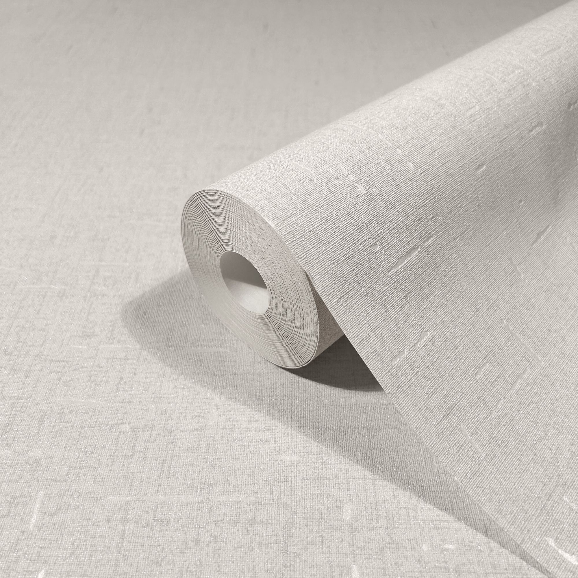 35114 Uni Beige and Silver Grey City Romance Wallpaper by Galerie