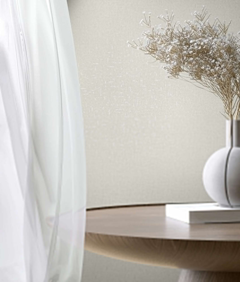 35115 Uni White and Silver Grey City Romance Wallpaper by Galerie