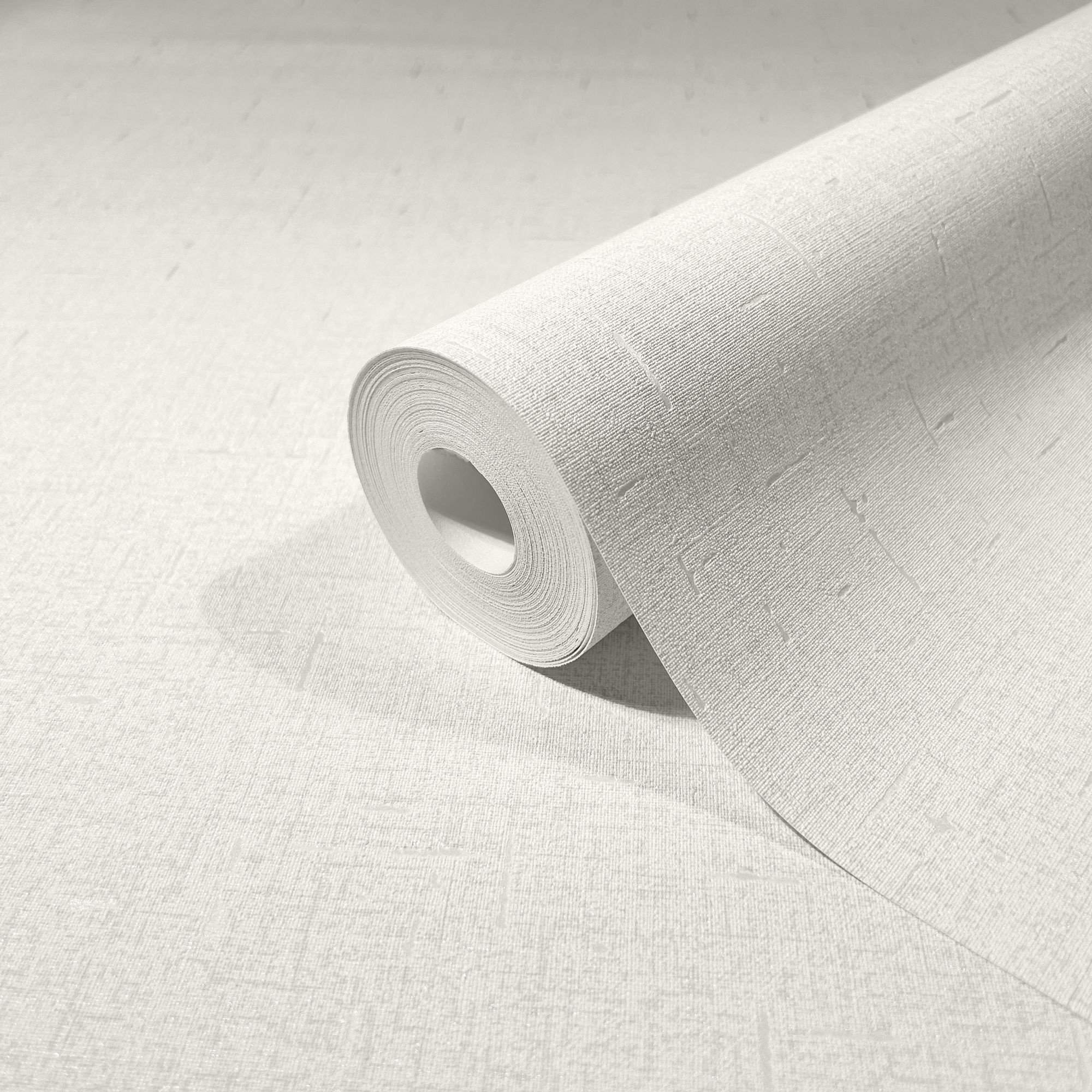35115 Uni White and Silver Grey City Romance Wallpaper by Galerie
