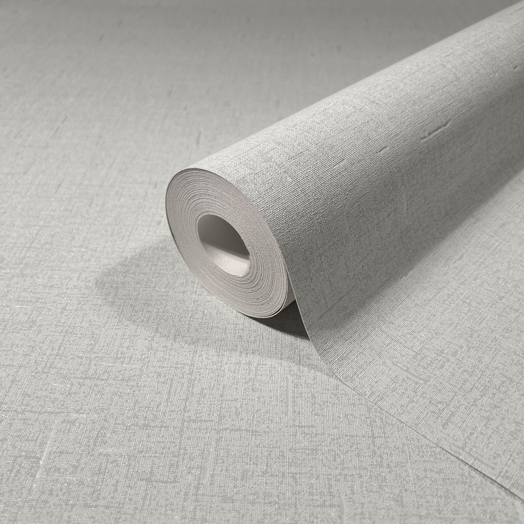 35116 Uni Silver Grey and Beige City Romance Wallpaper by Galerie