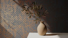 35119 Graphics Black and Bronze Brown City Romance Wallpaper by Galerie
