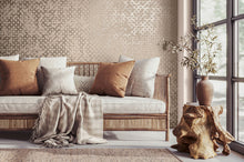 35120 Graphics Orange and Silver Grey City Romance Wallpaper by Galerie