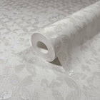35121 Graphics White and Silver Grey City Romance Wallpaper by Galerie