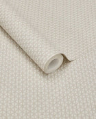 351220 Facet Cream Wallpaper by Eijffinger