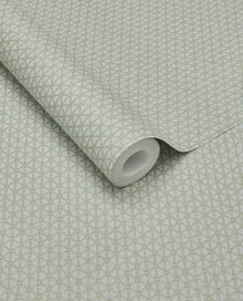 351221 Facet Green Wallpaper by Eijffinger