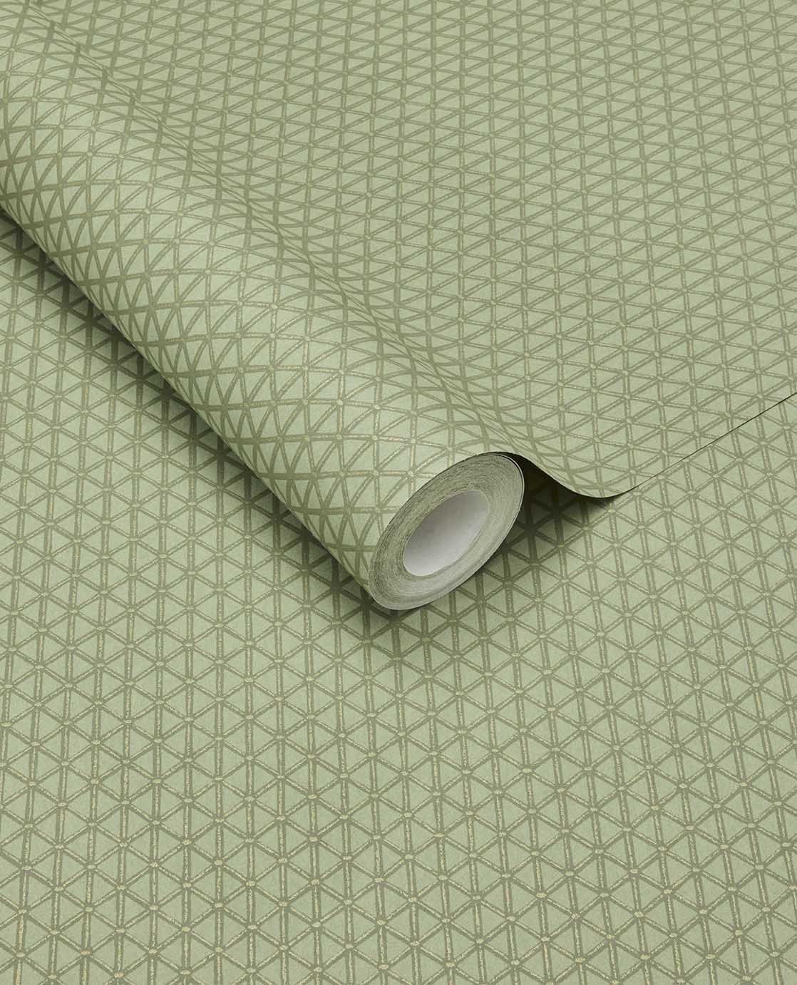 351223 Facet Sand Wallpaper by Eijffinger