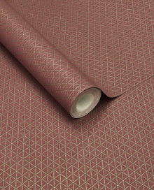 351225 Facet Orange Wallpaper by Eijffinger