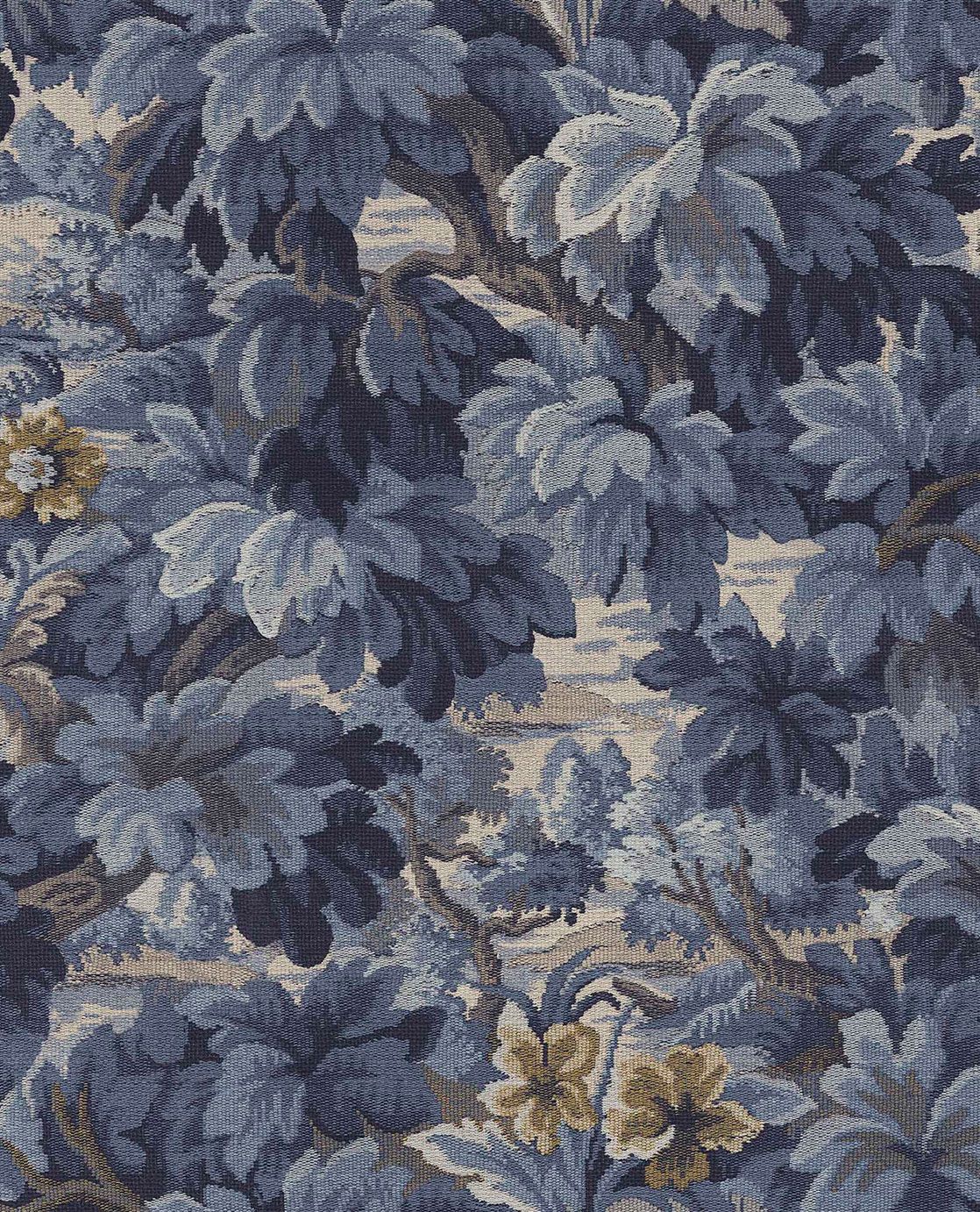 Flourish Blue Magnifique Wallpaper by Eijffinger