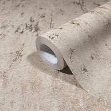 35124 Concrete look Orange and Silver Grey City Romance Wallpaper by Galerie