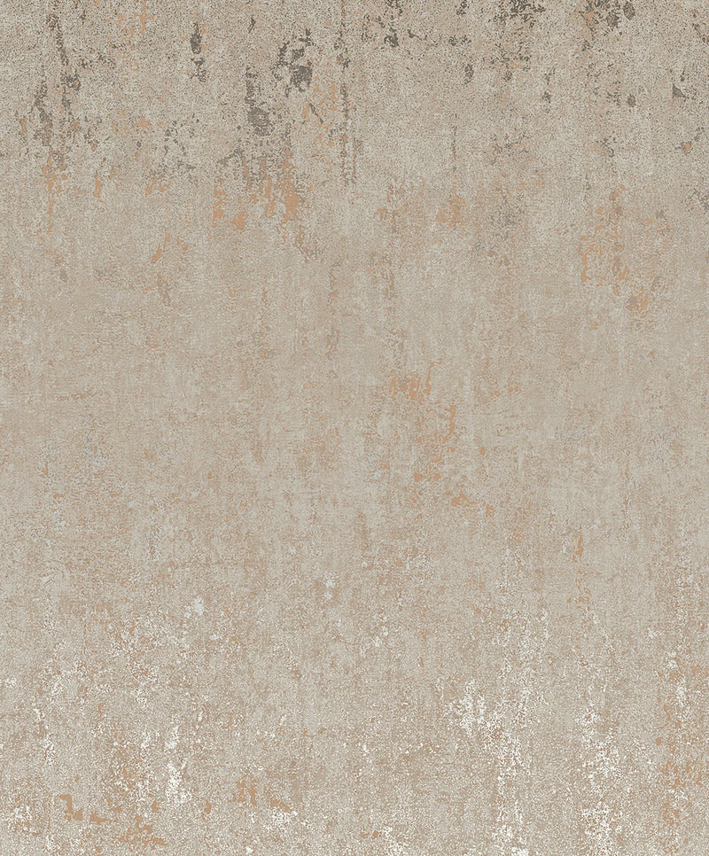 35124 Concrete look Orange and Silver Grey City Romance Wallpaper by Galerie