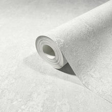 35126 Concrete look White and Silver Grey City Romance Wallpaper by Galerie
