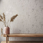35127 Concrete look Beige and Silver Grey City Romance Wallpaper by Galerie