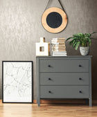 35133 Uni Beige City Romance Wallpaper by Galerie