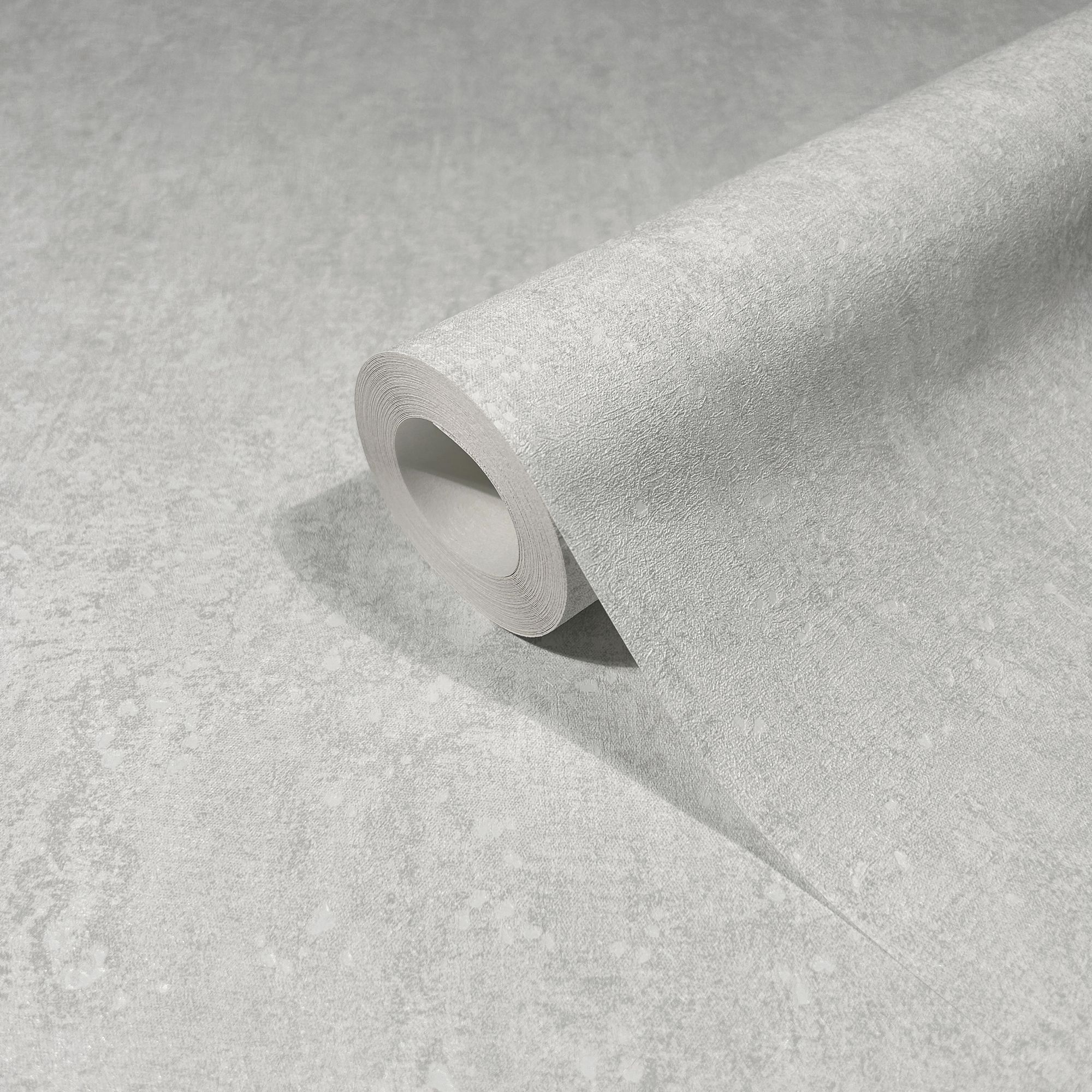35135 Concrete look White and Silver Grey City Romance Wallpaper by Galerie