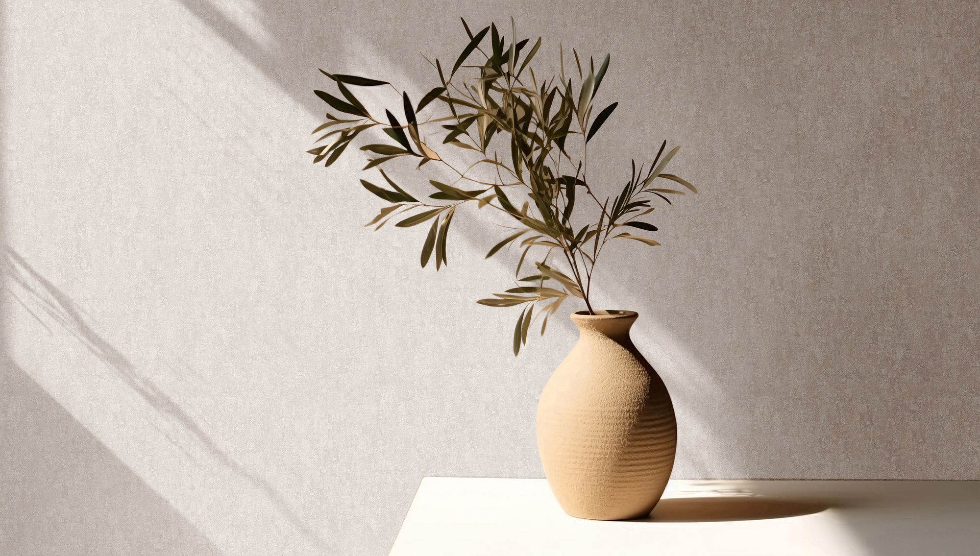 35138 Concrete look Beige City Romance Wallpaper by Galerie