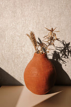 35141 Concrete look Orange City Romance Wallpaper by Galerie