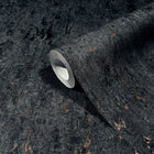 35146 Concrete look Black and Rose Gold City Romance Wallpaper by Galerie