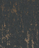 Concrete look Black and Rose Gold City Romance Wallpaper by Galerie