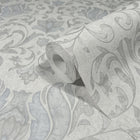35147 Floral Silver Grey City Romance Wallpaper by Galerie