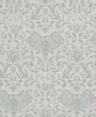 35147 Floral Silver Grey City Romance Wallpaper by Galerie