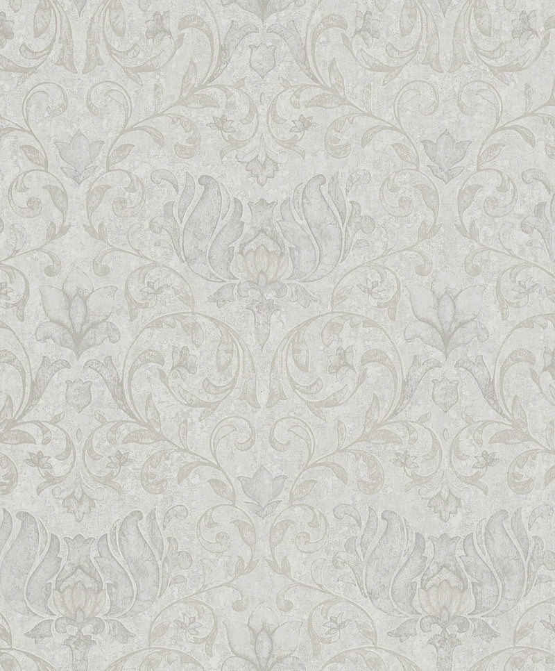 35148 Floral Beige City Romance Wallpaper by Galerie