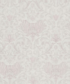 35149 Floral Pink and Silver Grey City Romance Wallpaper by Galerie
