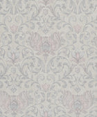 35150 Floral Silver Grey and Pink City Romance Wallpaper by Galerie