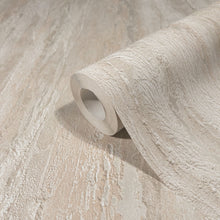 35154 Plaster look Beige, Orange and Silver Grey City Romance Wallpaper by Galerie