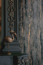 35156 Plaster look Black and Rose Gold City Romance Wallpaper by Galerie