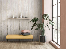 35158 Plaster look Orange and Silver Grey City Romance Wallpaper by Galerie