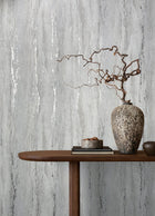 35160 Plaster look Silver Grey City Romance Wallpaper by Galerie