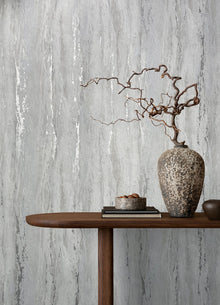 35160 Plaster look Silver Grey City Romance Wallpaper by Galerie