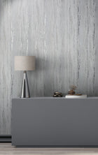 35160 Plaster look Silver Grey City Romance Wallpaper by Galerie